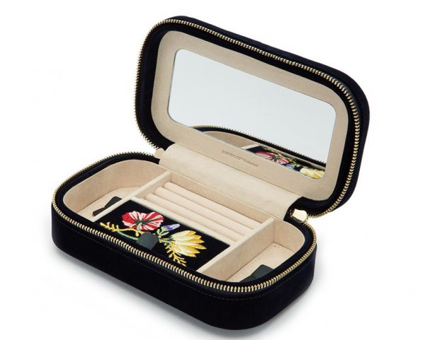 جعبه جواهرات زیپ دار ولف مجموعه زویی مدل ۳۹۳۳۱۶