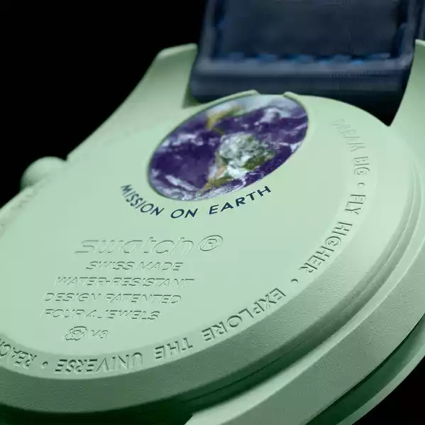 ساعت مچی OMEGA X SWATCH مدل Mission on Earth