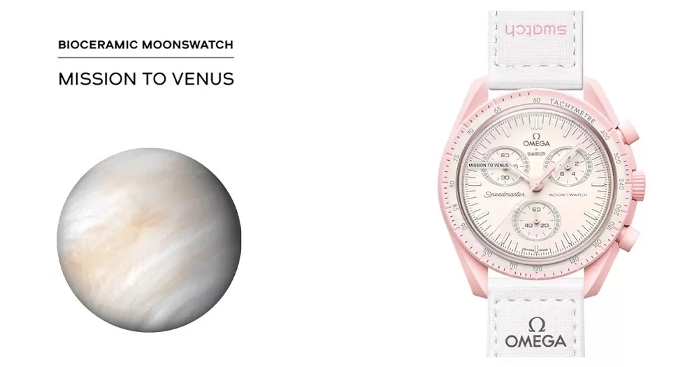 ساعت مچی امگا سواچ مدل Mission to Venus