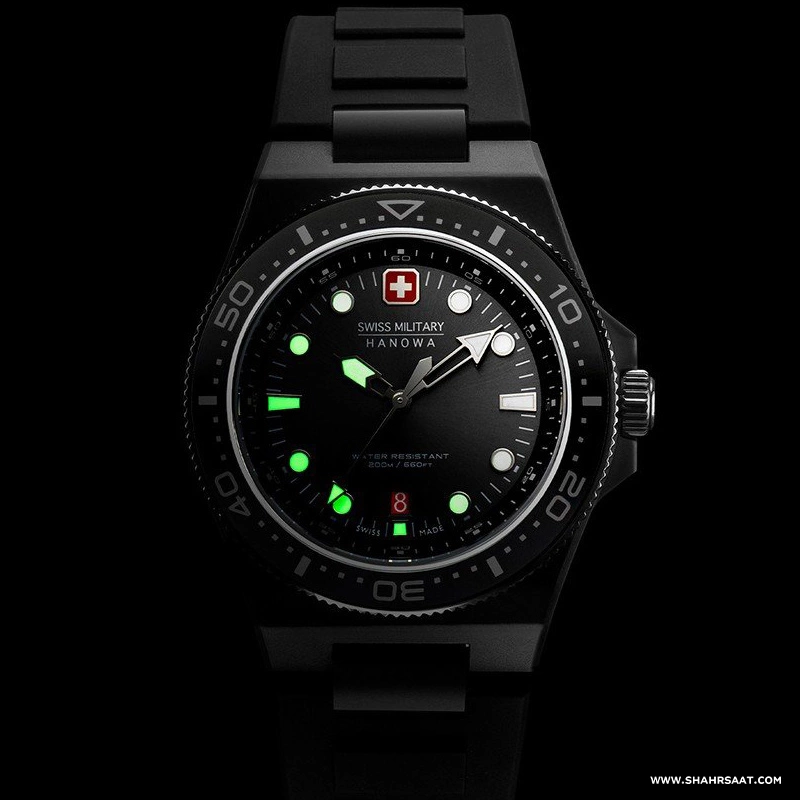 ساعت مچی سوئیس میلیتاری هانوا مدل SMWGN0001180