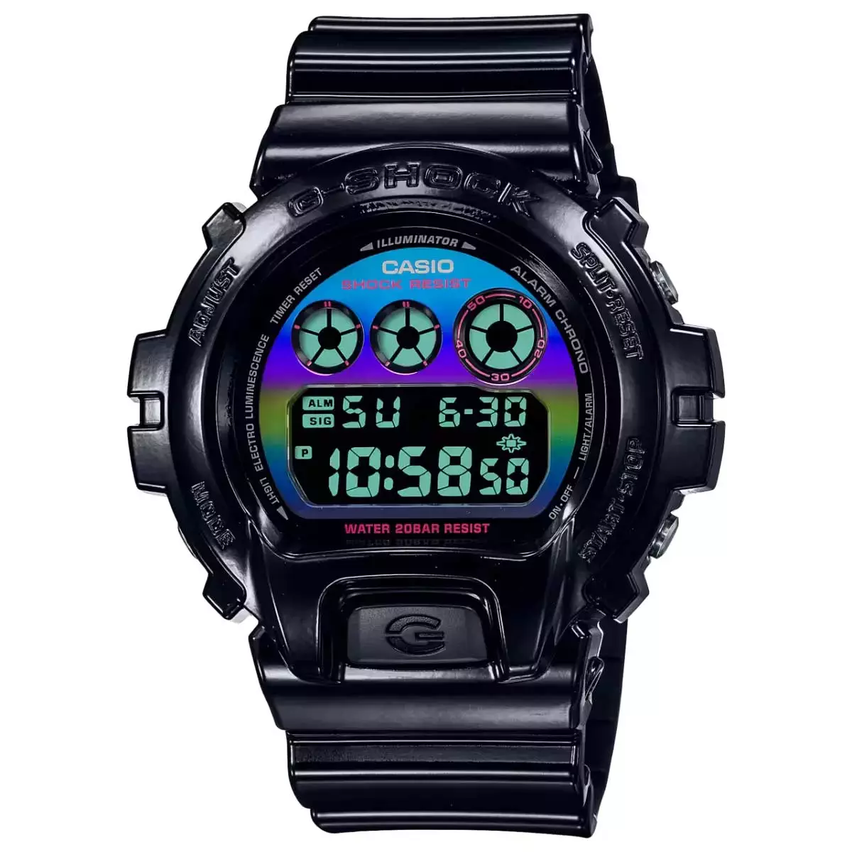 ساعت مچی کاسیو مدل DW-6900RGB-1DR
