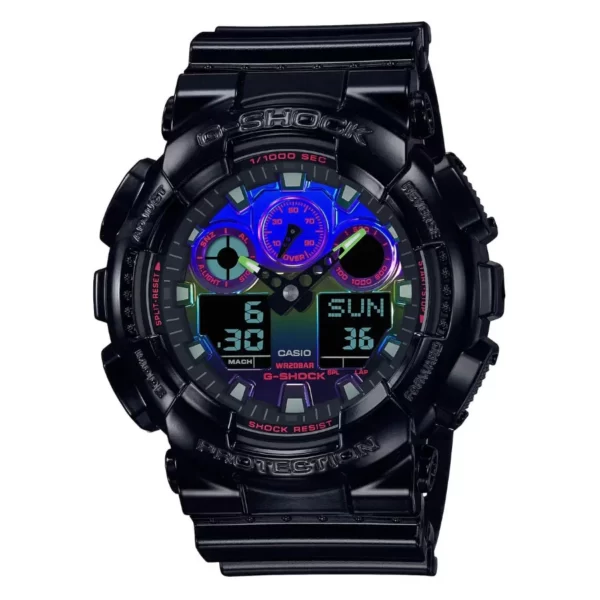 ساعت مچی کاسیو مدل GA-100RGB-1ADR