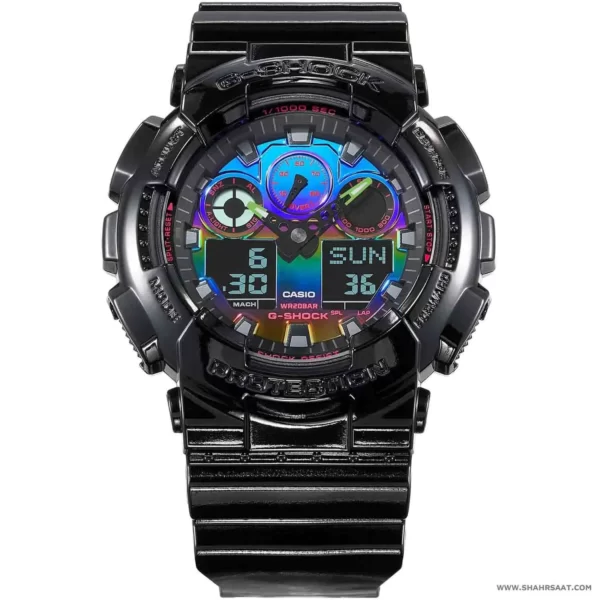 ساعت مچی کاسیو مدل GA-100RGB-1ADR