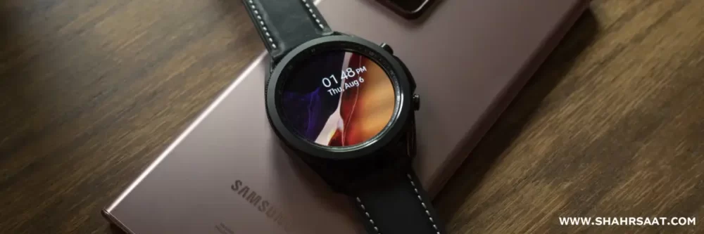 ساعت هوشمندgalaxy watch 3 با قابلیت اندازه گیری فشار خون